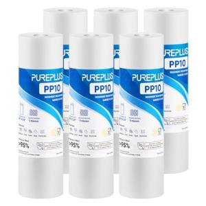 PUREPLUS 5 Micron Whole House Water Filter 6-Pack