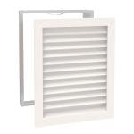 Vertical AC Return Vent Cover - Louvered Design