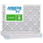 Aerostar 17x22x1 MERV 8 Pleated Air Filters