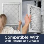 20x30x1 MERV 8 Pleated Filter Pack of 12