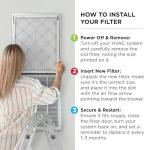 20x30x1 MERV 8 Pleated Filter Pack of 12