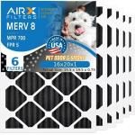 AIRX 16x20x1 Odor Eliminator Carbon Air Filters