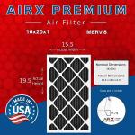 AIRX 16x20x1 Odor Eliminator Carbon Air Filters