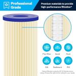 SpiroPure 10x2.5 Pleated Polyester Water Filter Cartridge