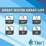 Tier1 5 Micron 10" x 4.5" Sediment Filters - 6-Pack