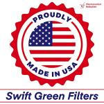 Swift Green SGF-W80 Compatible Refrigerator Water Filters (2 Pack)