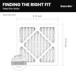 Komashr 10x10 MERV 8 Air Filter 4-Pack