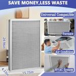 16x25x5 Washable MERV8 Furnace Filter - 1 Pack