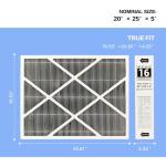 MERV 16 Carbon Air Filter 20x25x5 (3 Pack)