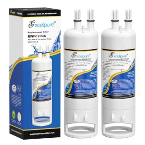 ExcelPure EDR1RXD1 Refrigerator Water Filter 2-Pack