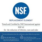 GE MWF Compatible Refrigerator Water Filter Replacement