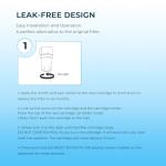 Crystala Water Filter Compatible with Multiple Models