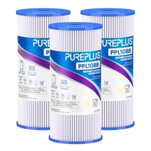 5 Micron Whole House Sediment Filters, 3 Pack