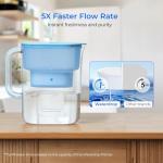Waterdrop 10-Cup Filter Pitcher with 3 Filters