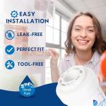 Hotpoint HSH25GFBBBB Water Filter 3-Pack