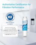 AQUA CREST MSWF Refrigerator Water Filter Replacement Pack
