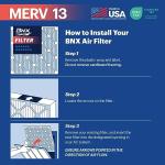 BNX TruFilter 14x30x1 MERV 13 Air Filters (6-Pack)