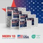 BNX TruFilter 14x30x1 MERV 13 Air Filters (6-Pack)