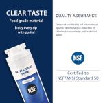 Ditole NSF42 Samsung Refrigerator Water Filter Replacement 2 Pack
