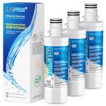 ICEPURE 3-Pack Water Filter for LG & Kenmore