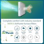 20x20x4 MERV 8 Furnace Filters - Pack of 6
