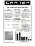 CARTER Gold MERV 8 Washable HVAC Filter 18X25X1
