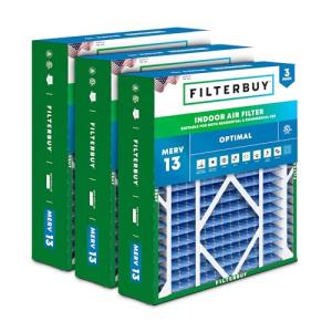 21x24.5x5 MERV 13 Air Filter (3-Pack)