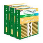 16x22x5 MERV 11 Allergen Air Filter 3-Pack
