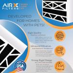 AIRX Wicked Clean Air Filter 16x25x4, 2 Pack