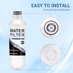 LG Water Filter Replacement 3-Pack, NSF Certified