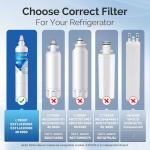 ICEPURE Replacement Water Filter for LG & Kenmore