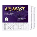 AIRx 16x16x1 MERV 11 Pleated Air Filters 6-Pack