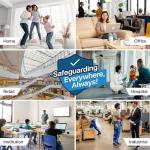 16x16x1 Air Filter 8 Pack, MERV 8