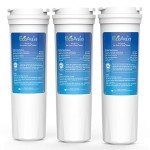 EcoAqua EFF-6017A Refrigerator Water Filter 3-Pack