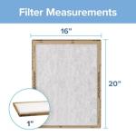 Filtrete 16x20 Air Filter Replacement, 6-Pack