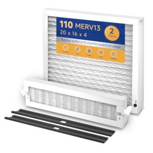 MERV 11 Air Filter 16x20x4 - 2 Pack