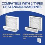 MERV 11 Air Filter 16x20x4 - 2 Pack