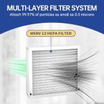MERV 11 Air Filter 16x20x4 - 2 Pack