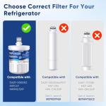 PUREPLUS PRO NSF Certified LG Water Filter 2-Pack
