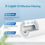 Aqua Crest AP810 Whole House Water Filter Pack
