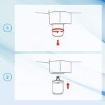 SpiroPure SP-LE500 Water Filter Replacement (3 Pack)