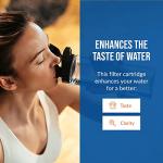 PureH2O Compatible Replacement Carbon Water Filter Cartridge