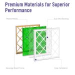 Maycold MERV 13 Pleated Air Filter 6-Pack