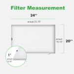 Reair 20x24x1 Washable Replacement Air Filter
