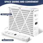 BETTFILTER 20x25x4 MERV 11 Air Filter Pack of 2