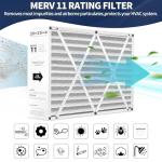 BETTFILTER 20x25x4 MERV 11 Air Filter Pack of 2