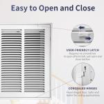 Howeall 30"W x 14"H Steel Air Filter Grille