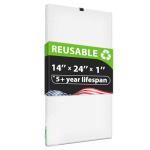 Washable 14x24x1 MERV 8 Air Filter