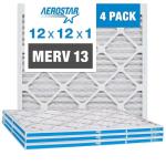 Aerostar MERV 13 12x12 Air Filter 4-Pack