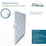 20x20x1 Air Filters - MERV 8, Pack of 4